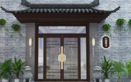 万江街道您是否了解不同形式的中式门头设计要点？